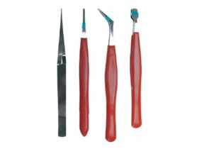 Pincety, zestaw 4 sztuki TOP TOOLS