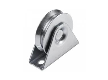 Zdjęcie: Rolka bramowa szynowa z korpusem giętym kątownik METRO