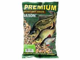 Ziarno premium ready 1 kg mix 5 kukurydza, groch, pszenica, konopie JAXON