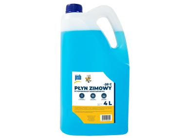 Zdjęcie: Płyn zimowy do spryskiwaczy samochodowych 4L -20 st.C PSB