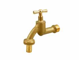 Kran czerpalny 1/2 z zaworem grzybkowym TYCNER