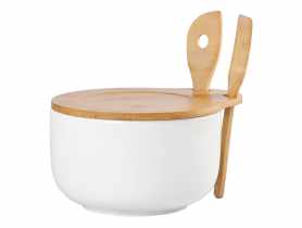 Miska Regular z pokrywką i łyżkami bambusowymi ALTOM DESIGN