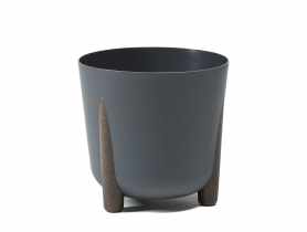 Donica Frida 180 mm Eco recycled, antracyt LAMELA