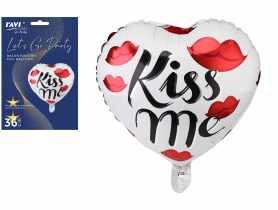 Balon foliowy Kiss me RAVI