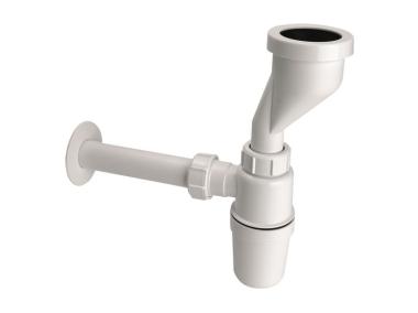 Zdjęcie: Syfon pisuarowy butelkowy mimośrodowy 2x32 mm MCALPINE