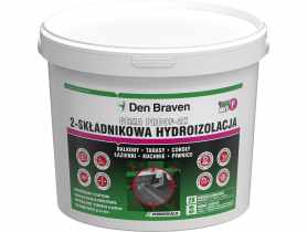 Dwuskładnikowa zaprawa uszczelniająca na tarasy i balkony Den Bit-F 10 kg DEN BRAVEN