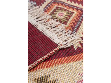 Zdjęcie: Dywan Kilim 60x120 cm bordo romby MULTI-DECOR