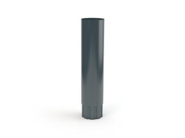 Zdjęcie: Rura spustowa 87 mm - 4 m StalGam grafit GAMRAT