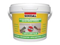 Szpachla akrylowa lekka 2,5 L biała SOUDAL