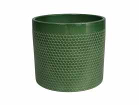 Osłona doniczkowa 417 zielony lazur 15 cm CERMAX