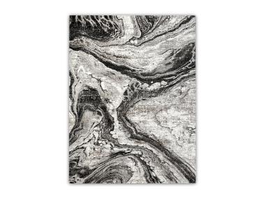Zdjęcie: Dywan merry mr 284 szaro-czarny 180x270 cm SINDBAD