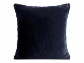Poszewka dekoracyjna Nina 45x45 cm granatowa EUROFIRANY