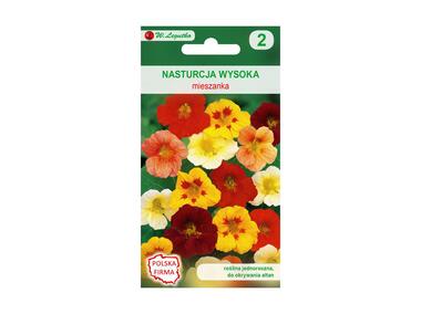 Zdjęcie: Nasturcja wysoka Mieszanka nasiona tradycyjne 5 g W. LEGUTKO