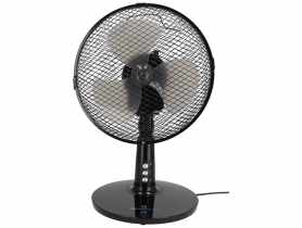 Wentylator biurkowy 9 czarny DEDRA