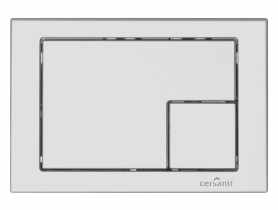 Przycisk wc Link chrom mat kwadrat CERSANIT