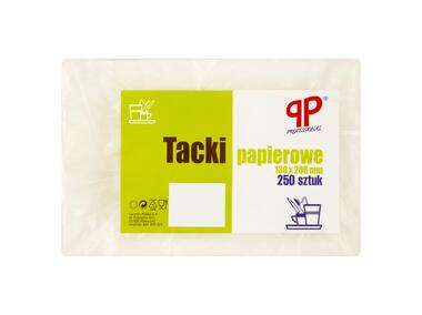Zdjęcie: Tacki papierowe 13x20 cm - 250 szt. PP PROFESSIONAL