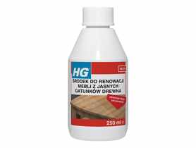 Środek do renowacji mebli z jasnych gatunków drewna 250 ml HG