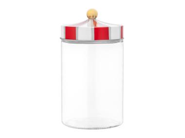 Zdjęcie: Pojemnik do przechowywania biało-czerwony 1200 ml dekoracja cirus ALTOM DESIGN