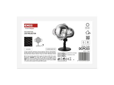 Zdjęcie: Projektor LED padający śnieg, IP44 EMOS