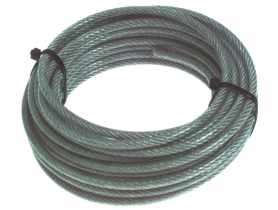 Linka stalowa PVC 2/3 mm, 200 mb HSI