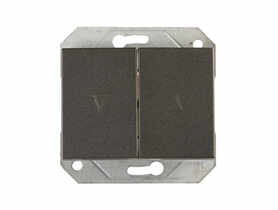 Włącznik żaluzjowy grafitowy VILMA