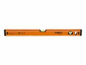 Poziomnica aluminiowa 60 cm, 2 libelle NEO