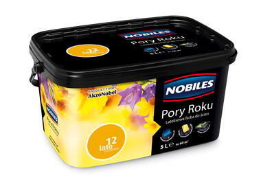 Zdjęcie: Farba lateksowa Pory Roku 5 L lato miodowe NOBILES