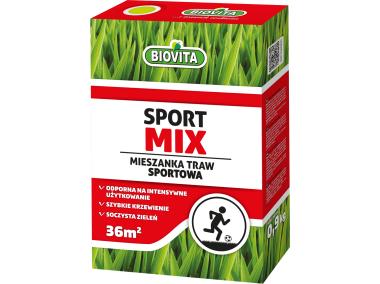 Zdjęcie: Mieszanka nasion traw sportmix 0,9 kg BIOVITA