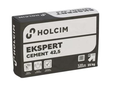 Zdjęcie: Cement portlandzki popiołowy Ekspert CEM II/B-V 42,5 R HOLCIM