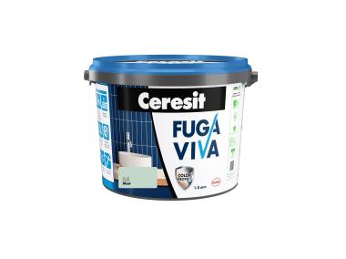 Zdjęcie: Fuga Viva elastyczna cementowa 1-8 mm mint 2 kg CERESIT