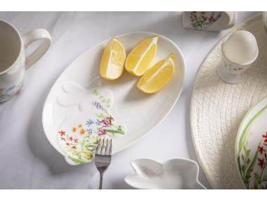 Zdjęcie: Naczynie owalne Przebudzenie natury z zającem 22,5x15x2 cm ALTOM DESIGN