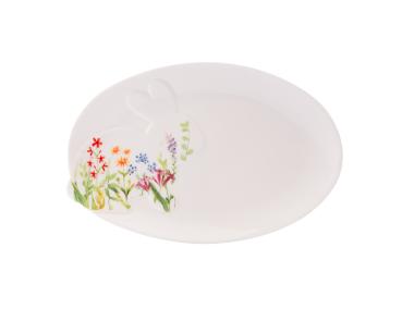 Zdjęcie: Naczynie owalne Przebudzenie natury z zającem 22,5x15x2 cm ALTOM DESIGN