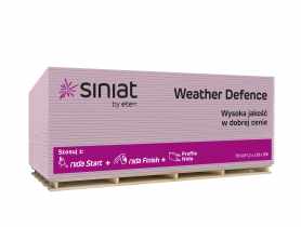 Płyta g-k 12,5 1200 3000 mm Weather Defence SINIAT