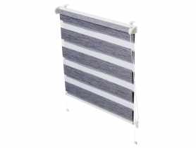 Roleta Mini Zebra Z-744  silvalin szary 72,5x150 cm GARDINIA