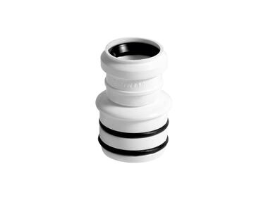 Zdjęcie: Redukcja wewnętrzna kielichowa 50/32 mm biała TYCNER