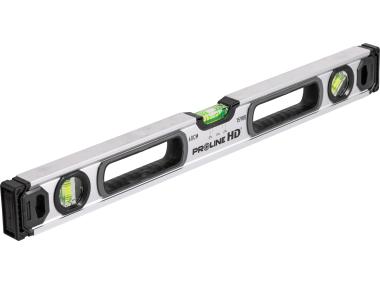 Zdjęcie: Poziomnica HD, 3 libelki, 2x frezowanie, 0,5mm / 1m, poziomica, magnes 2%, 60 cm PROLINE HD