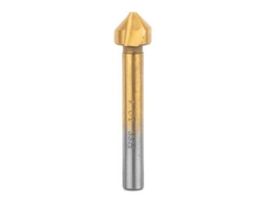 Zdjęcie: Wiertła fazujące stożkowe pogłębiacze 6.3-20.5 mm, zestaw 6 szt. VERTO