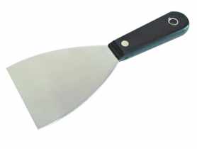 Szpachelka 125 mm polerowana rękojeść plastikowa MEGA