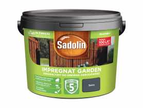 Impregnat do drewna Garden 9 L szary SADOLIN