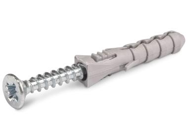 Zdjęcie: Kołek rozporowy FIX 5x25 mm z wkrętem 3,5x30 mm 100 szt. KOELNER