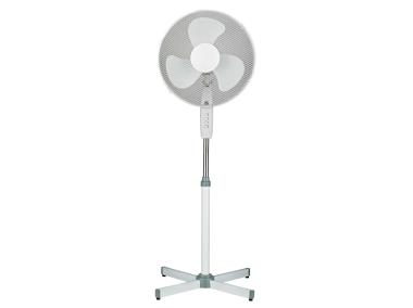 Zdjęcie: Wentylator podłogowy 40 W 40 cm biały POLUX