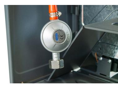 Zdjęcie: Piecyk gazowy z wężykiem i reduktorem, składany VO2821 VOLTENO