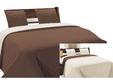 Zdjęcie: Narzuta Vigo II 180x220+2/40 cm 011 brown-ecru 4 EUROMAT