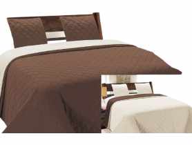 Narzuta Vigo II 180x220+2/40 cm 011 brown-ecru 4 EUROMAT