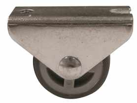 Kółka meblowe plastikowe 46x20 mm, fi 30 mm, 35 kg, 4 sztuki HSI