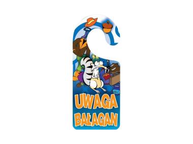 Zdjęcie: Oznaczenie F30 8x19/S "Uwaga bałagan!" zawieszka METRO