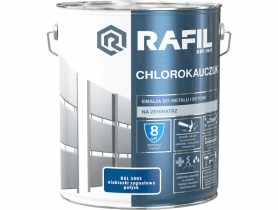Emalia chlorokauczuk niebieski RAL5005 10L RAFIL