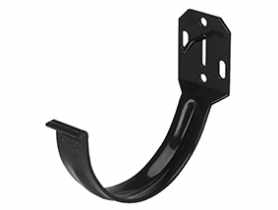 Uchwyt rynny stal Kanion 130 mm czarne WAVIN