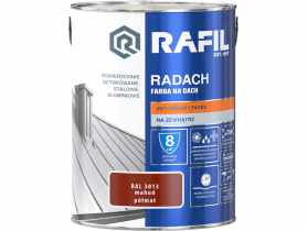 Farba na dach Radach mahoń RAL3013 5L RAFIL