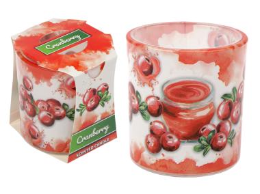 Zdjęcie: Świeca zapachowa Verona Żurawina DECOR